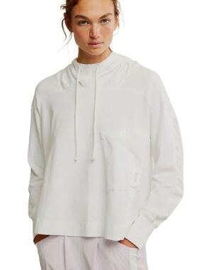 Women’s Free People Hot Shot  Pullover Hoodie Shirt -Drawstring Pocket